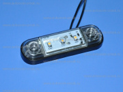 ������ ���������� 12/24V ����� 3LED slim 014.3731-05 ����