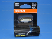 ��������� ������������ 12V �5W 36mm LEDriving PREMIUM WARM WHITE 4000K (��) 6498WW Osram