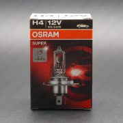  12V H4 60/55W+30% SUPER 64193SUP Osram