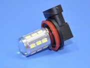 ��������� ������������ 12V H11 WHITE 18SMD 5630 + 1COB ���