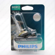 ��������� 12V HIR2 55W+150% X-TREME VISION PRO (��) 9012XVP Philips