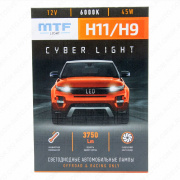 ��������� ������������ 12V H11/H8/H9/H16 CYBER LIGHT 6000K DP11K6 MTF