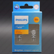   12V W5W Amber Ultinon Pro6000 (-) 11961AU60X2 Philips