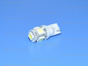 ��������� ������������ 12V T10 WHITE 5SMD 5050 ���