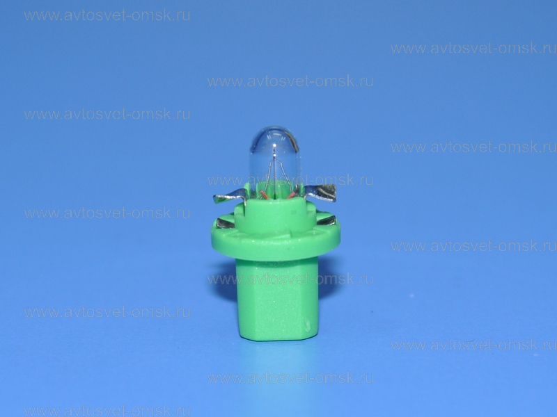  12V BAX2W B8.5d GREEN 17057 Narva