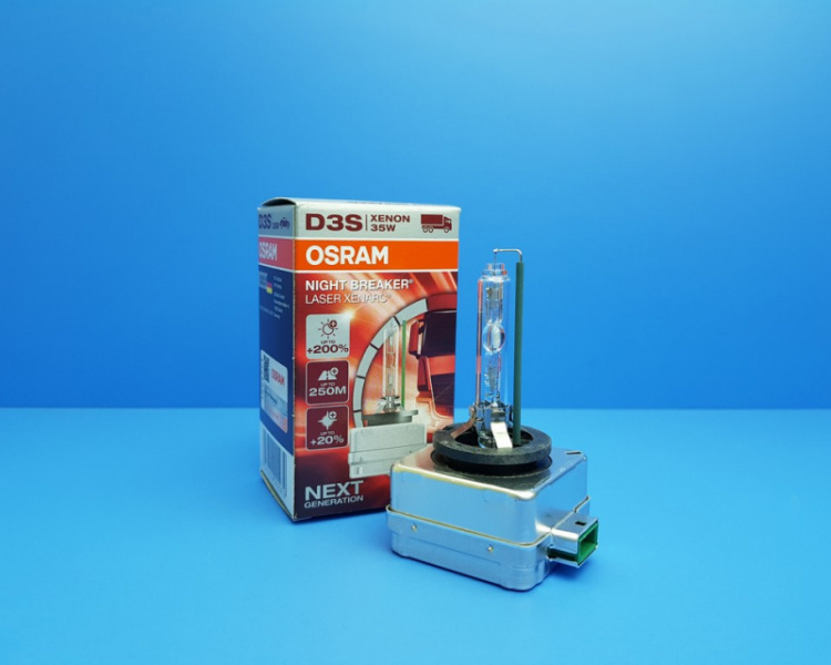 ����� ���������� D3S 4350K+200% Night Breaker Laser 66340XNL Osram