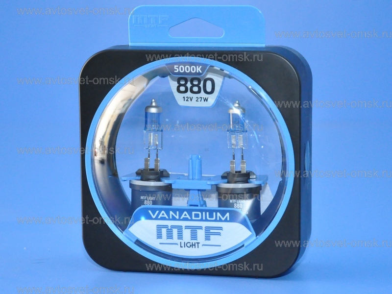 ��������� 12V H27 27W 5000K VANADIUM (�-�) HVN1280 MTF
