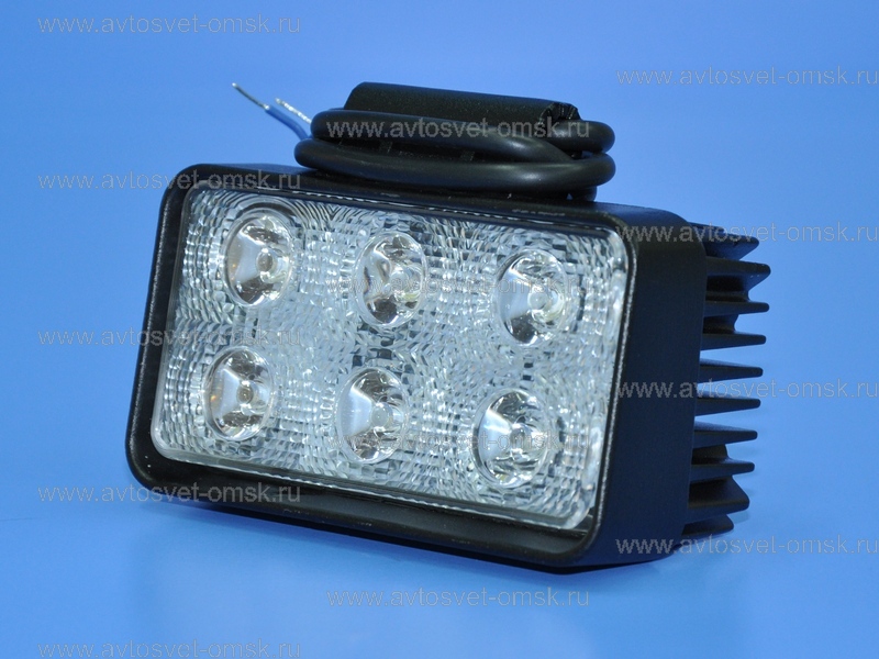 ���� ������������ ������� 12-24V 18W 6CREE WSQ206F