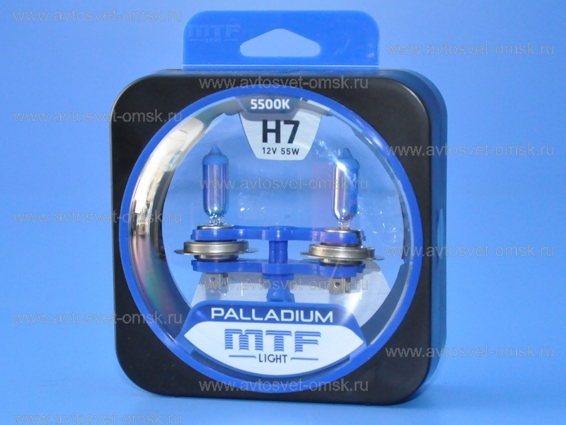 ��������� 12V H7 55W 5500K PALLADIUM (�-�) HPA1207 MTF