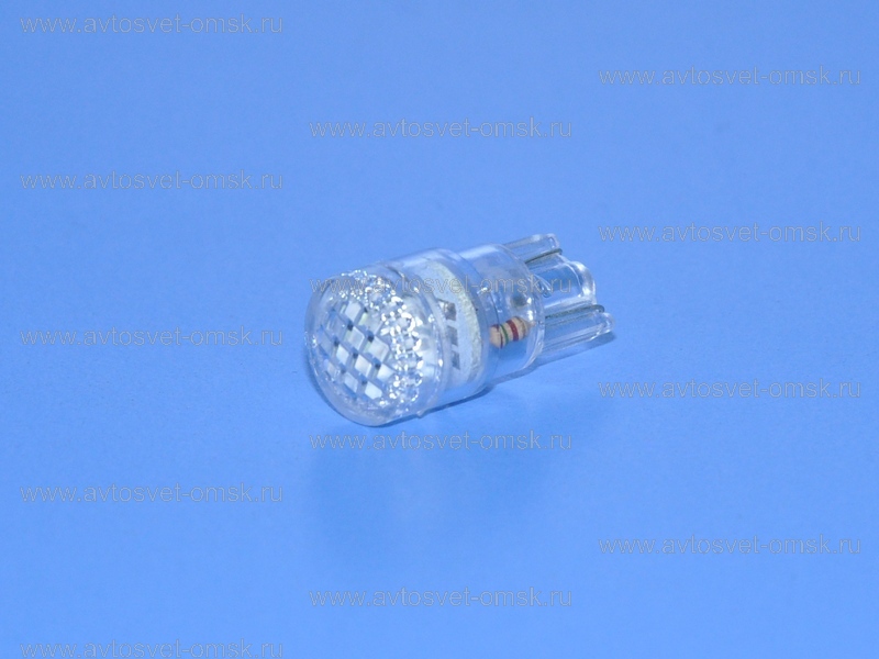 ��������� ������������ 12V T10 RED 1SMD 5050 D-LUMINA