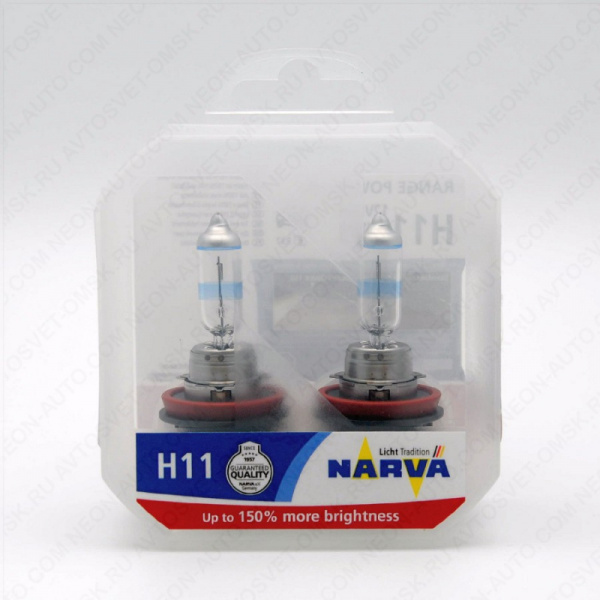 ��������� 12V H11 55W+150% RANGE POWER (�-�) 48101 Narva