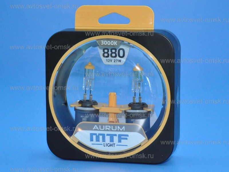 ��������� 12V H27 27W 3000K AURUM (�-�) HAU1280 MTF