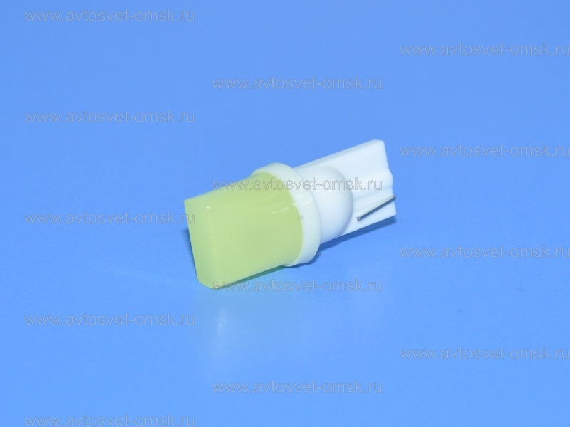 ��������� ������������ 12V T10 WHITE 1COB 3D UU