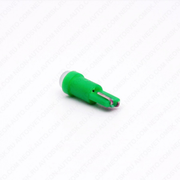 ��������� ������������ 12V T5 GREEN 1COB UU