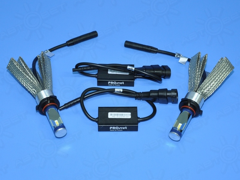 ��������� ������������ 12-24V HB3 30W 6000Lm 5500K 6S ProSvet