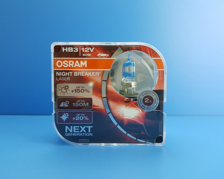 ��������� 12V HB3 60W+150% NIGHT BREAKER LASER (�-�) 9005NL2 EUR Osram