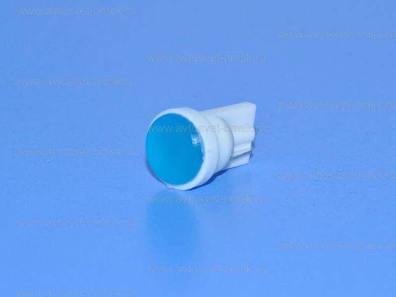 ��������� ������������ 12V T10 BLUE 1COB UU