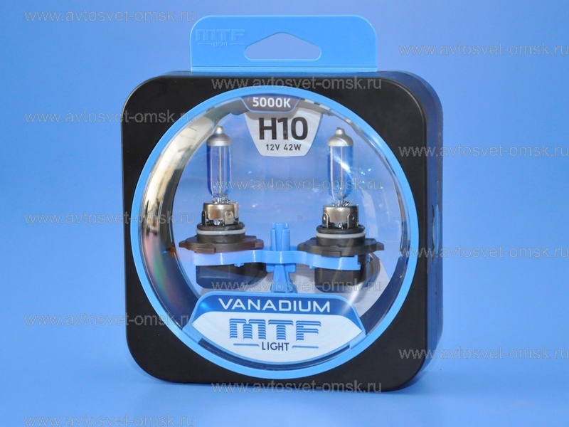 ��������� 12V H10 42W 5000K VANADIUM (�-�) HVN1210 MTF