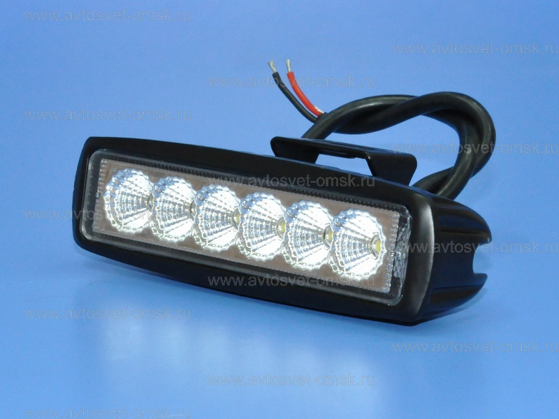 ���� ������������ ������� 12-24V 18W 6CREE W106F-CH