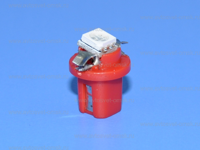 ��������� ������������ 12V �� T5 B8.3D RED 1SMD 5050 ���
