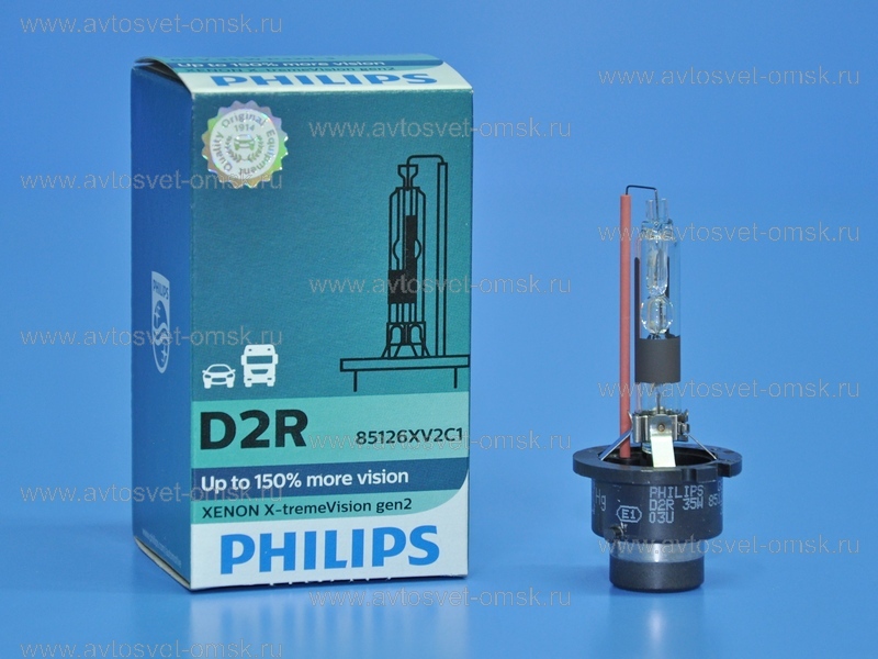 ����� ���������� D2R 4800K X-tremeVision gen2 85126XV2C1 Philips