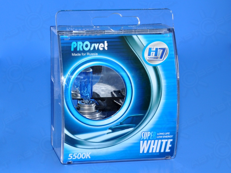 ��������� 12V H7 100W Super White ProSvet