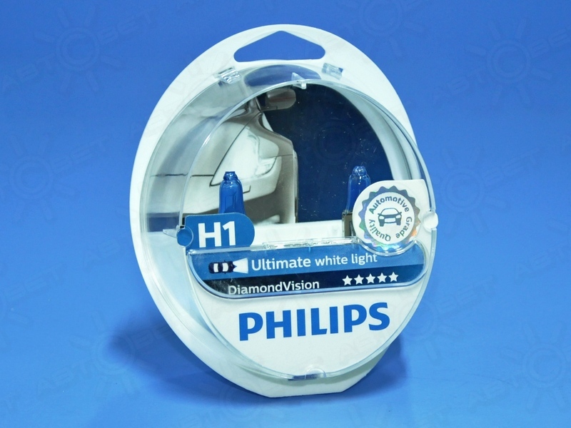 ��������� 12V H1 55W 5000K DIAMOND VISION (�-�) 12258DV Philips