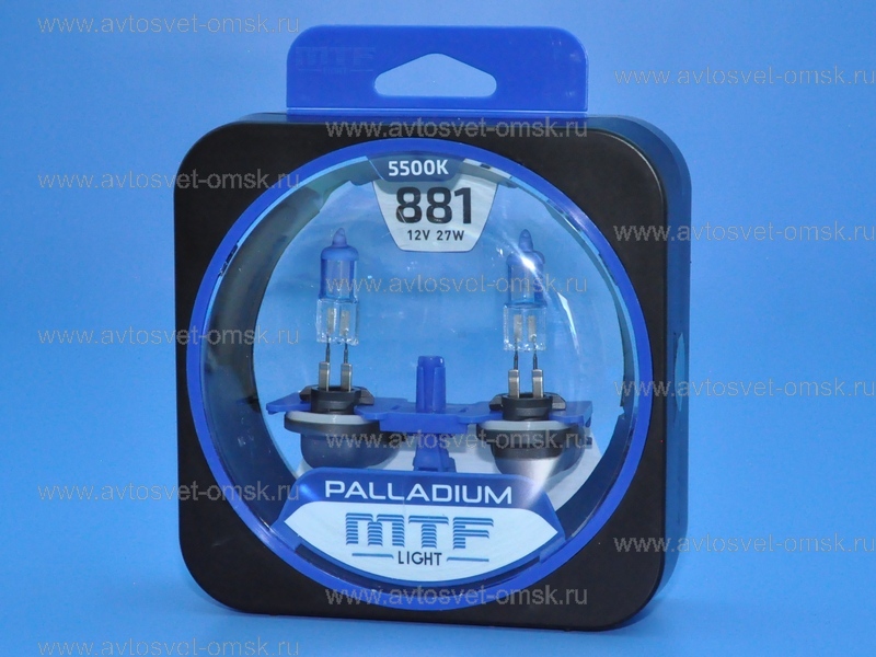 ��������� 12V H27/2 27W 5500K PALLADIUM (�-�) HPA1281 MTF