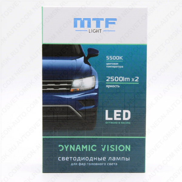��������� ������������ 12V H11 DYNAMIC VISION 5500K DV11K5 MTF