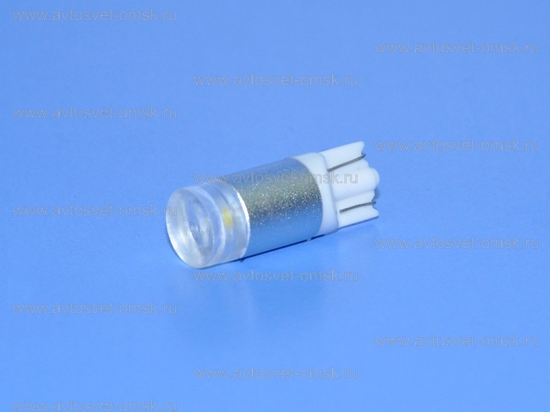 ��������� ������������ 12V T10 3W WHITE 1CREE Lens D-LUMINA