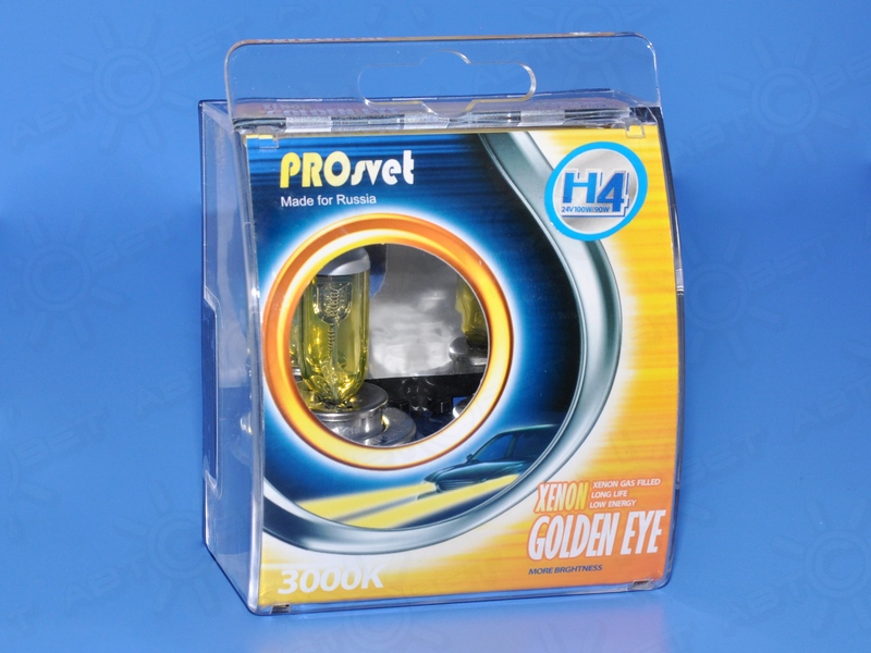 ��������� 24V H4 100/90W Yellow ProSvet